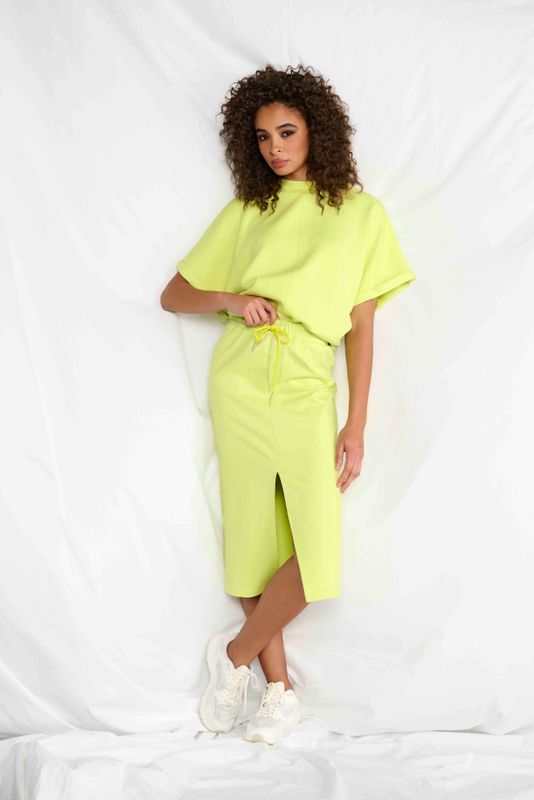 K-Design Rok met split Groen A707