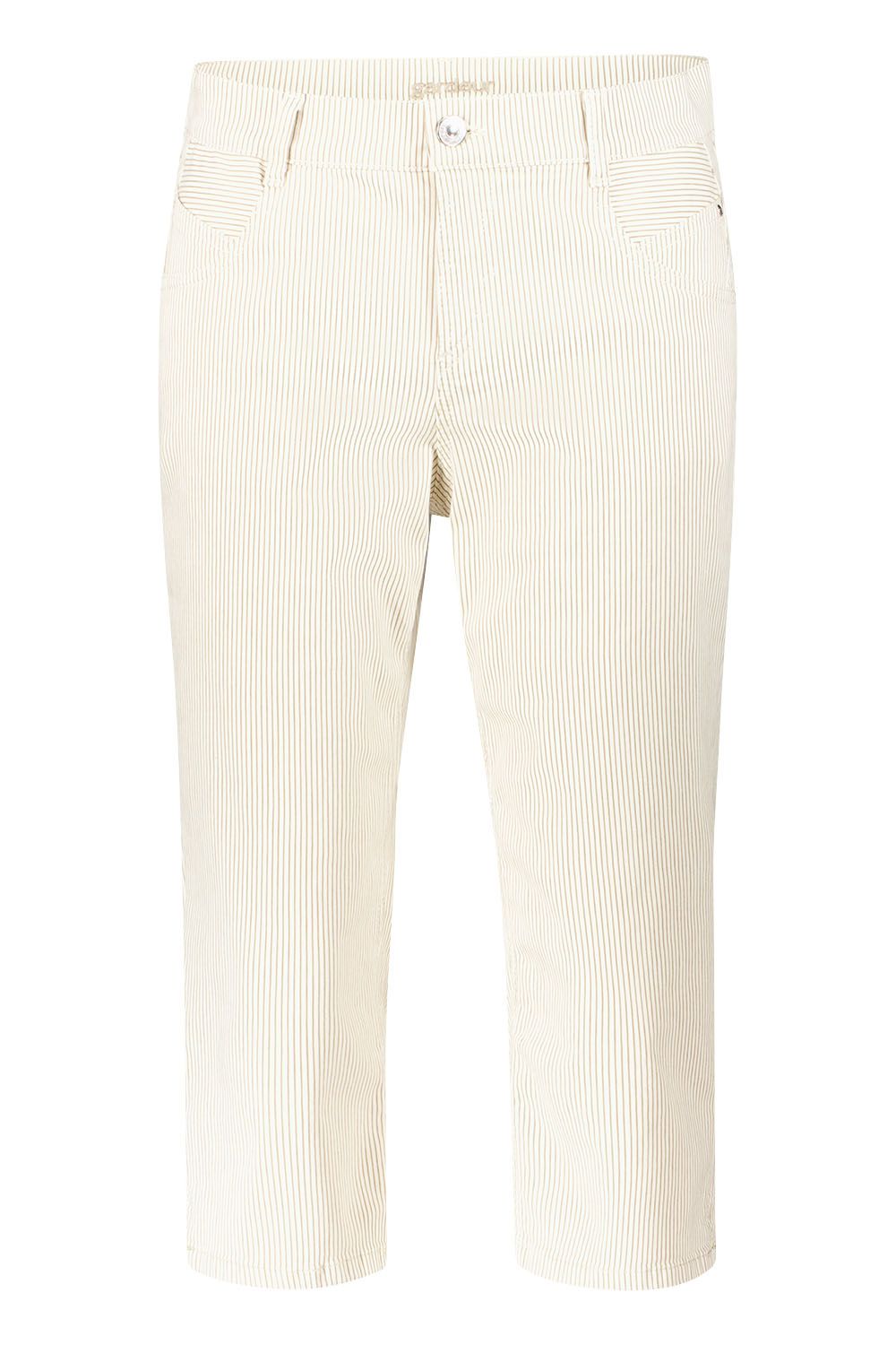 Gardeur Hose 5-Pocket Slim Zand ZURI129 621951