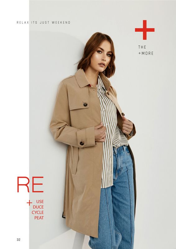 Manisa Longtrenchjacke mit Koller sand 332135/201