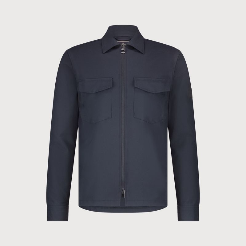Blue Industry Blue Industry Shirtjacket Navy PisaS25-M100