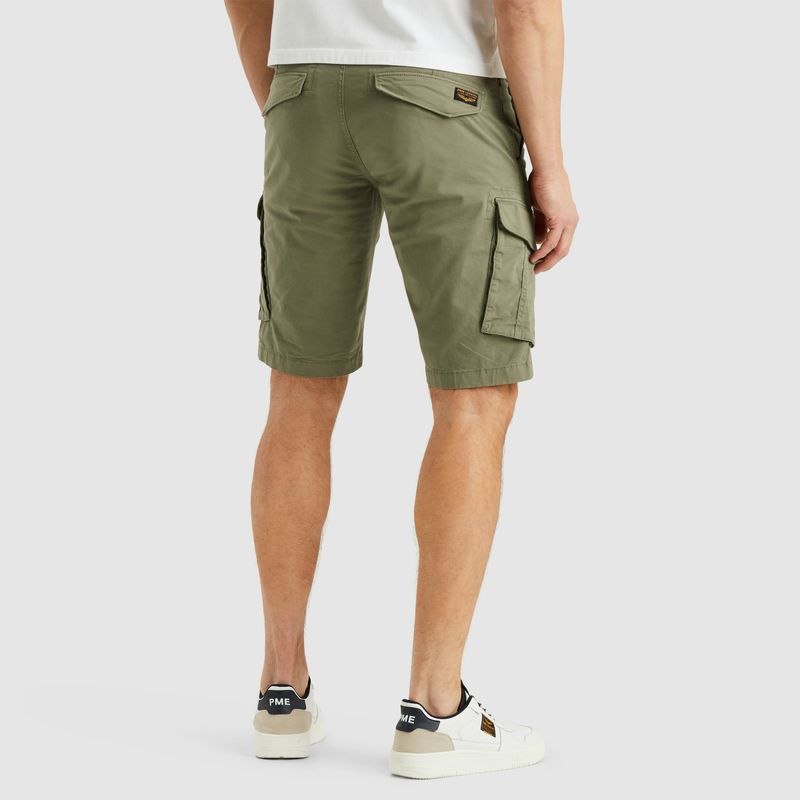 PME Legend NORDROP CARGO SHORTS STRETCH TWILL Deep Lichen Green PSH2504661