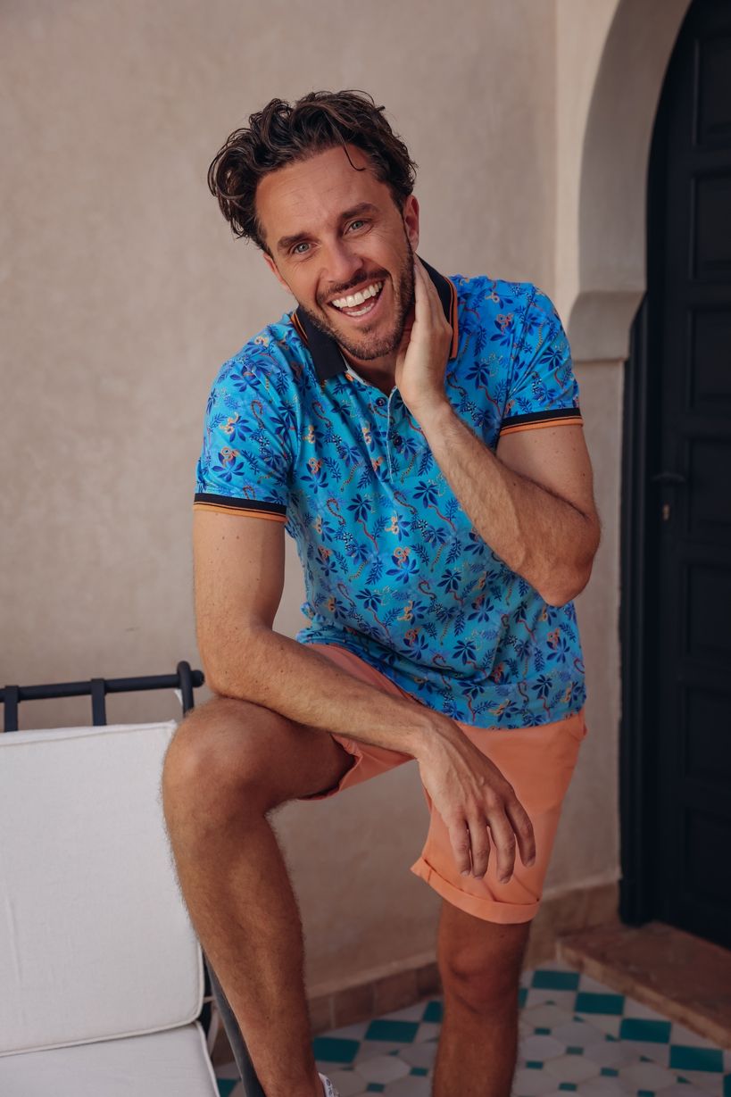 A fish named Fred Polo snake Light Blue 31.306