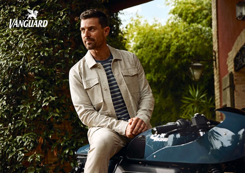 Vanguard Blazer Jacket Linen Twill Pure Cashmere VBL2504190