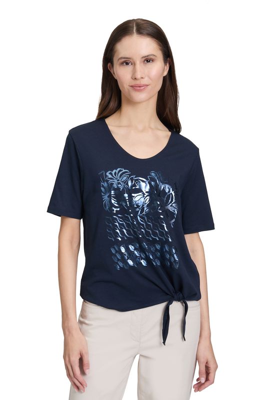 Betty Barclay Shirt Kurz 1/2 Arm Patch Dark Blue/Dark Blue 25411885