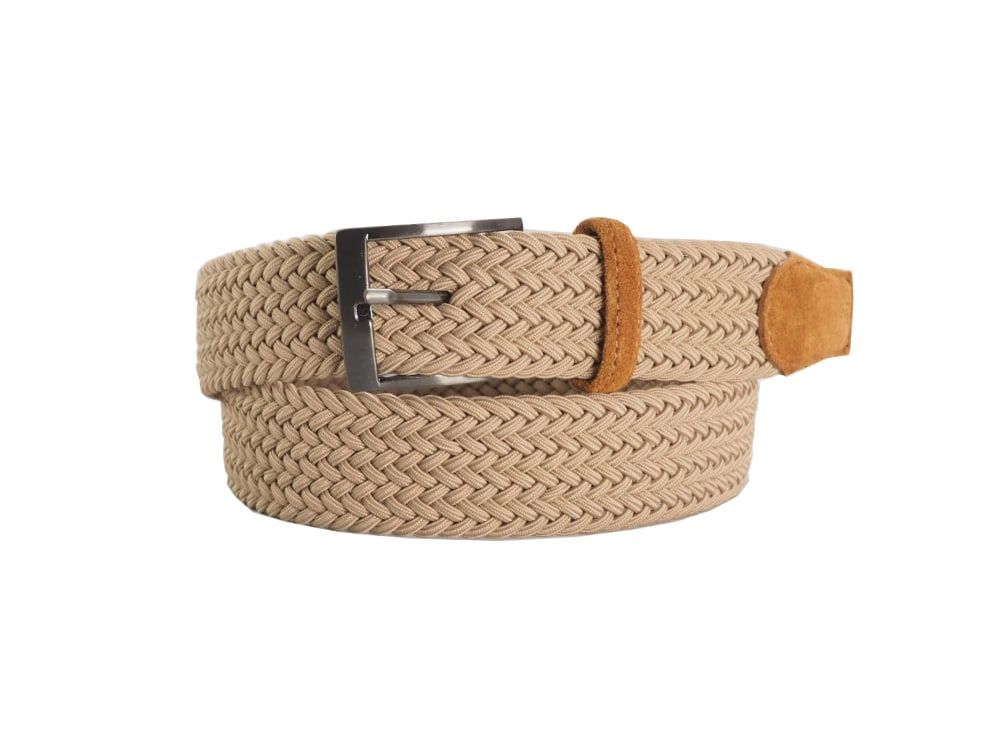 SIXROAD - 6ROAD Riem vlecht stretch suede beige 395040