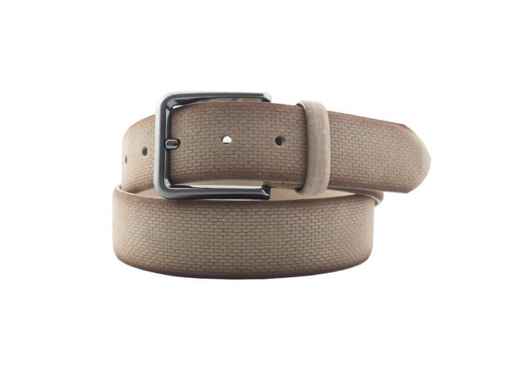 SIXROAD - 6ROAD Riem suede print 4 cm taupe 454545