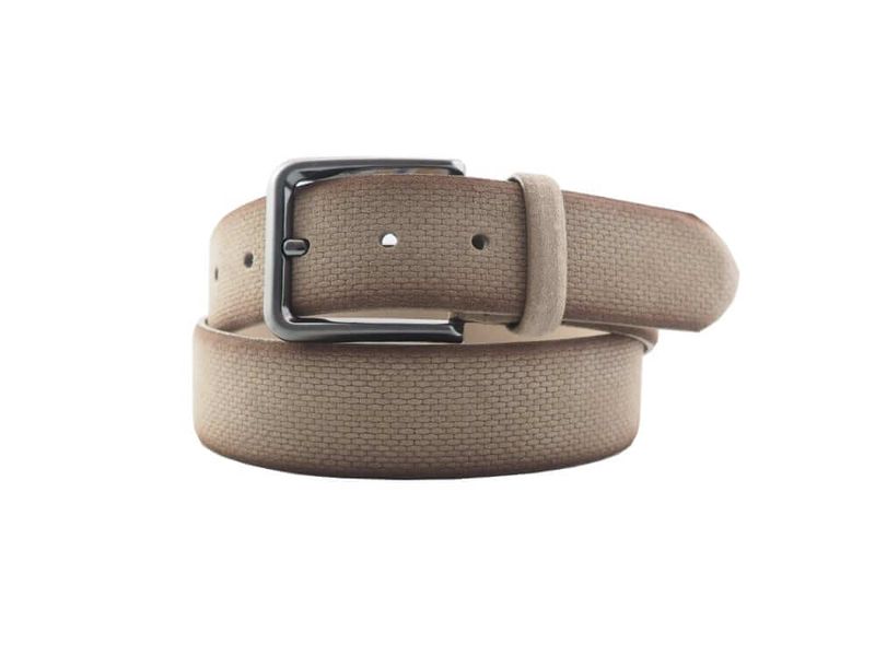 SIXROAD - 6ROAD Riem suede print 4 cm taupe 454545