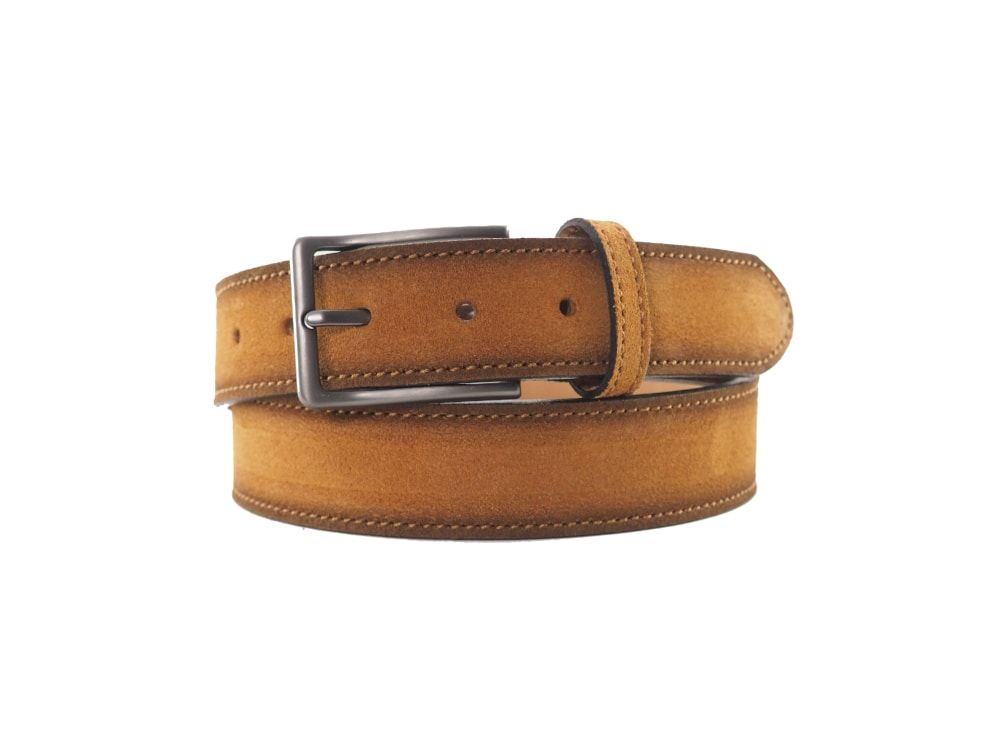 SIXROAD - 6ROAD Riem suede casual 3,5 cm cognac 454530