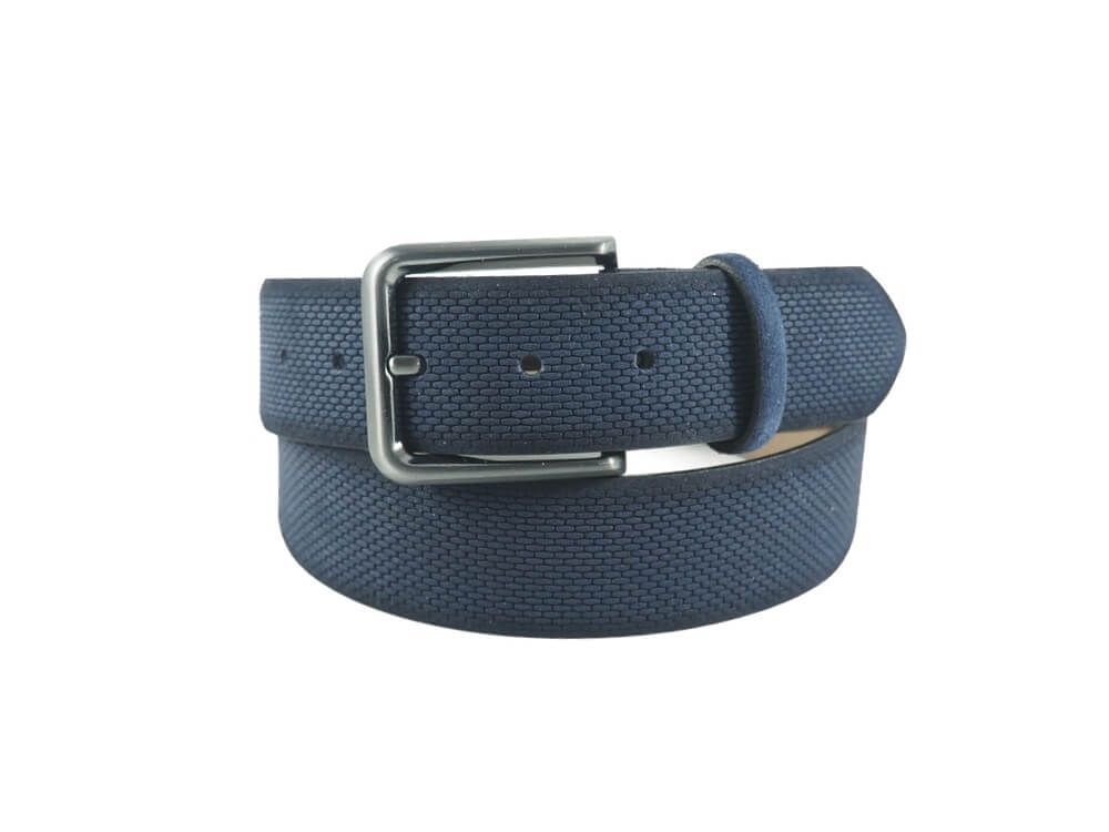 SIXROAD - 6ROAD Riem suede print 4 cm marine 454545