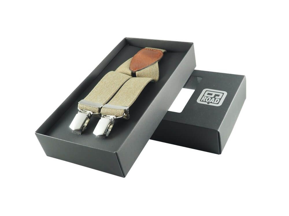 SIXROAD - 6ROAD Bretel jeans 3 clips beige 854030