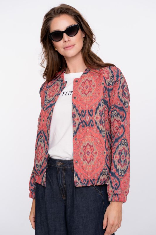 Geisha Jacket print Rose 55700-20
