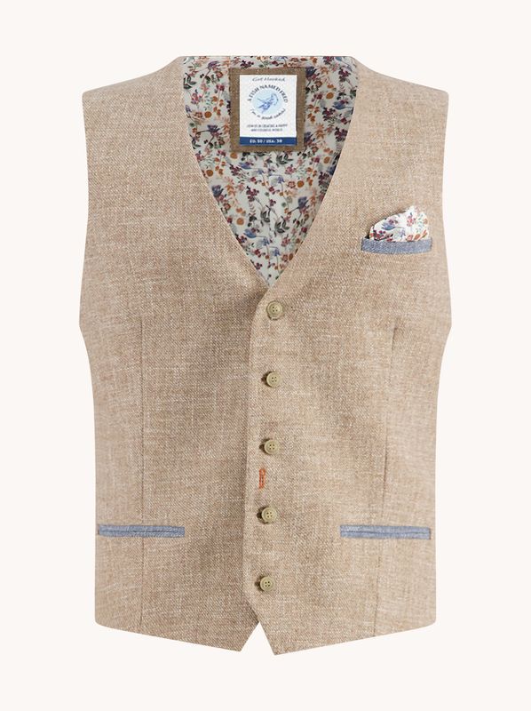 A fish named Fred Waistcoat structure Sand 32132