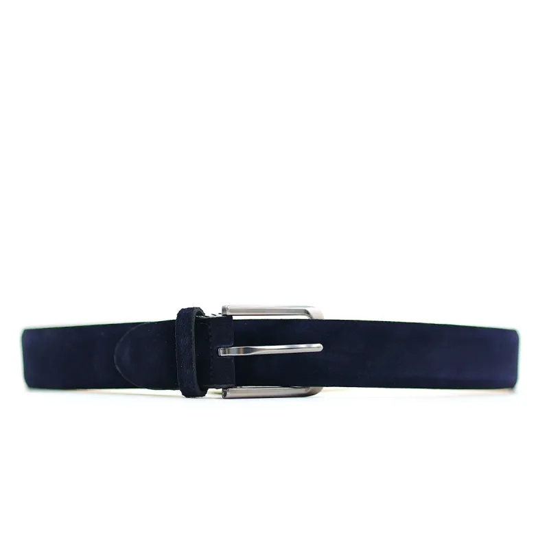 Melik Shoes Tulip Riem Donkerblauw suede 38528 R