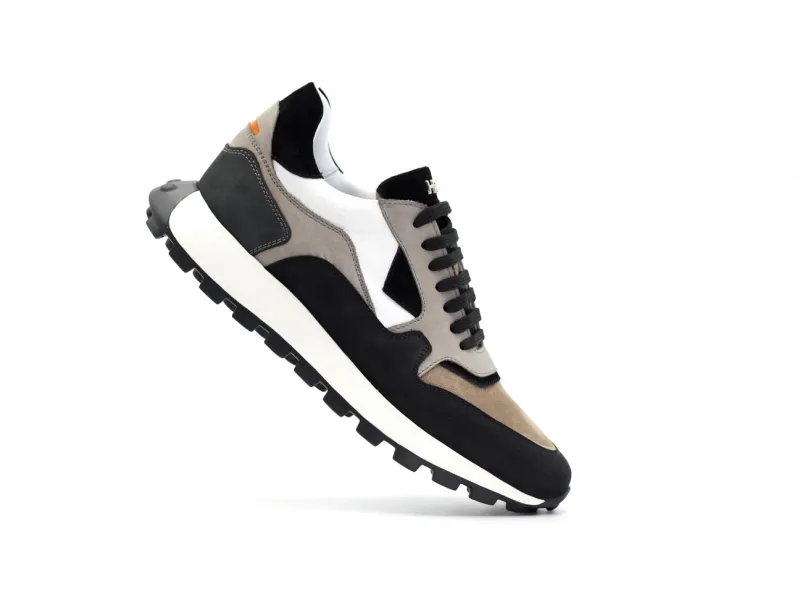 H32 Sneakers Mello Zwart combo 37478