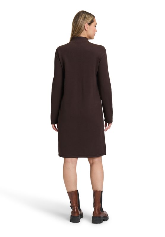 Betty Barclay Kleid Lang Strick Bruin 17862907