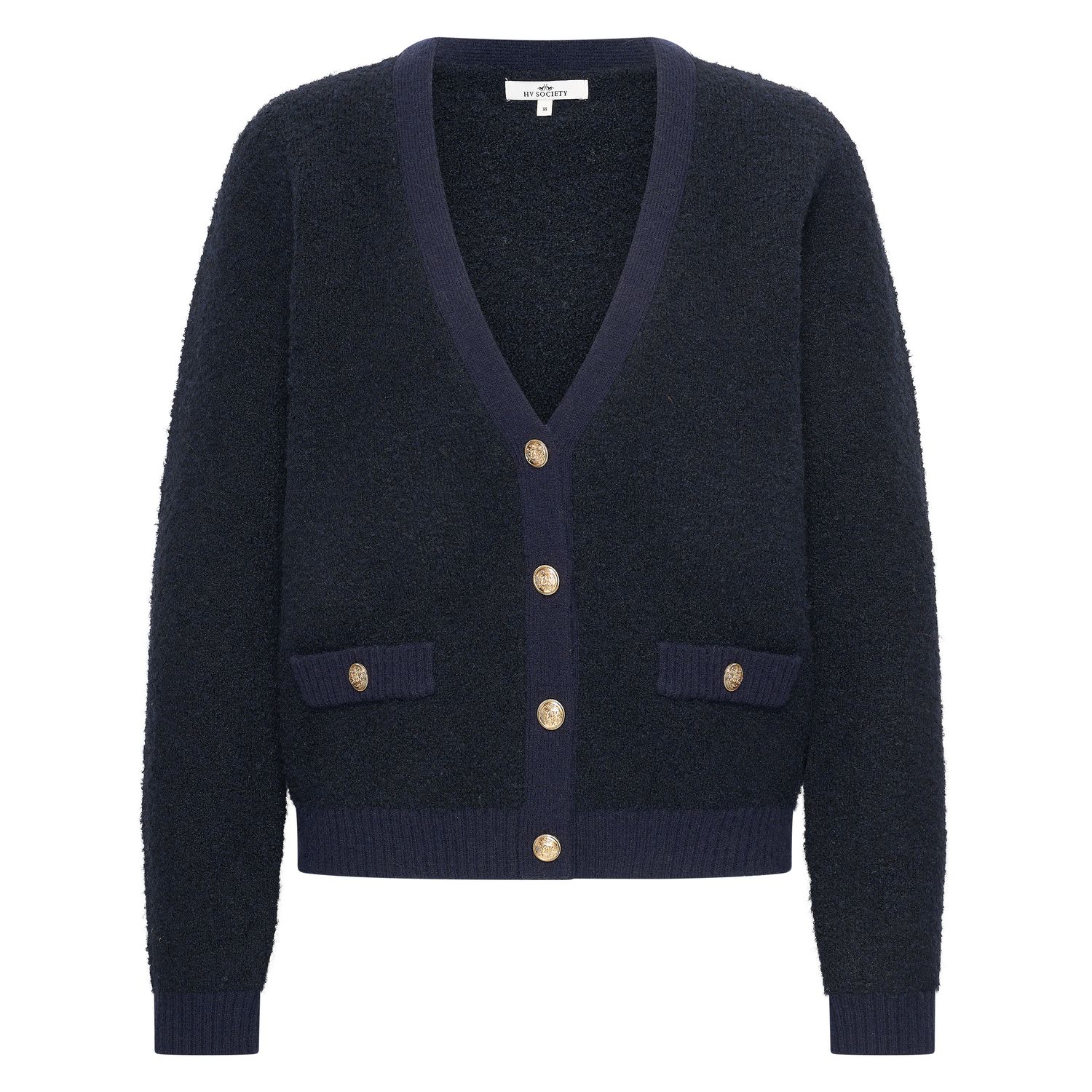 HV Society Cardigan HVSKian Blauw 409103771