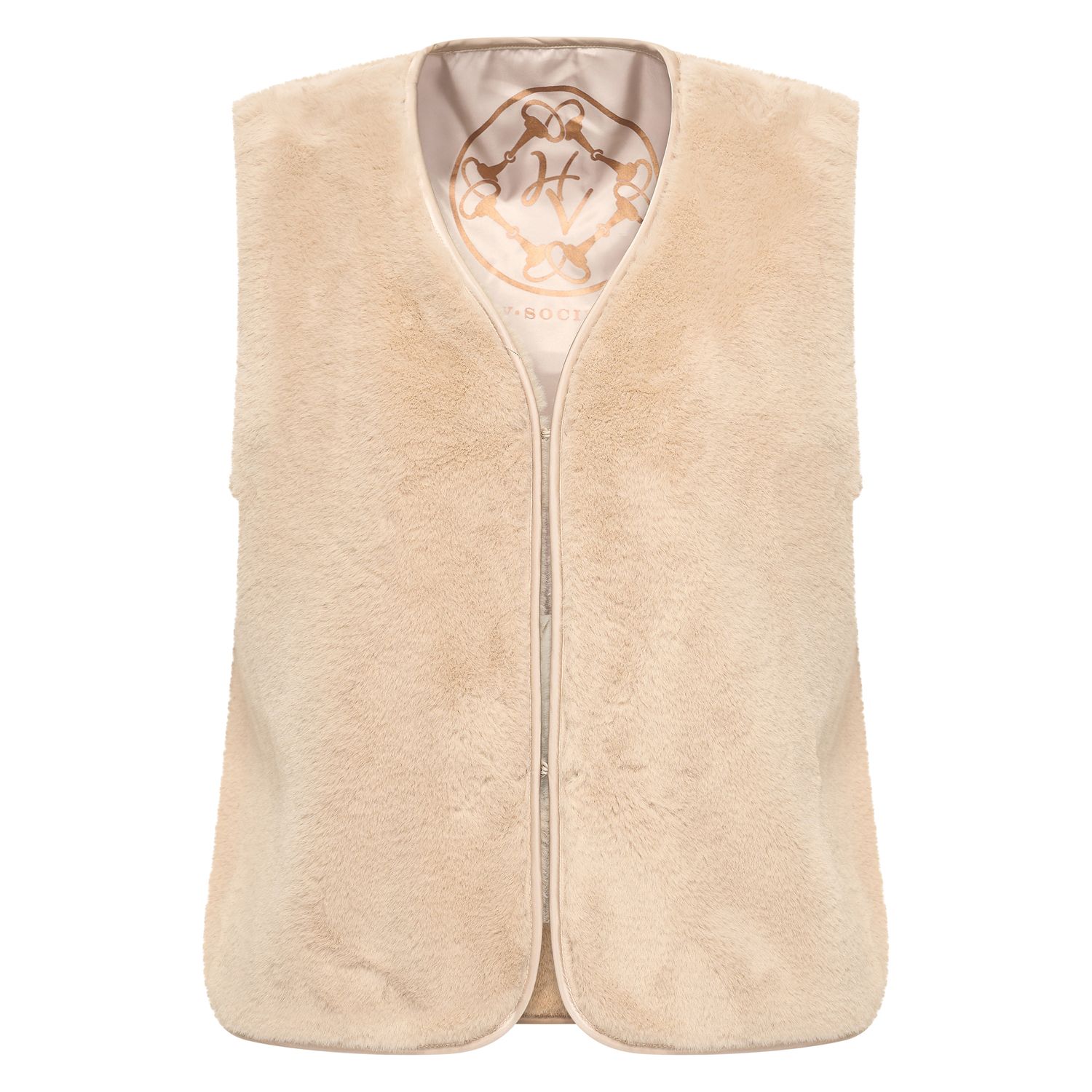 HV Society Gilet HVSClarissa Beige 401103774