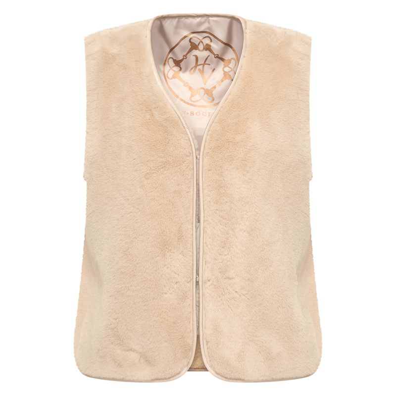 HV Society Gilet HVSClarissa Beige 401103774