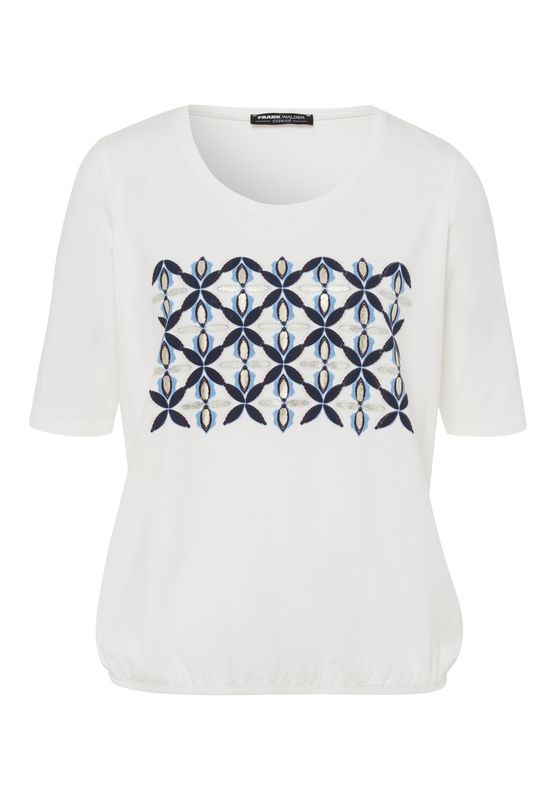 Frank Walder Shirt 1/2 *rmel blue Print W51108455