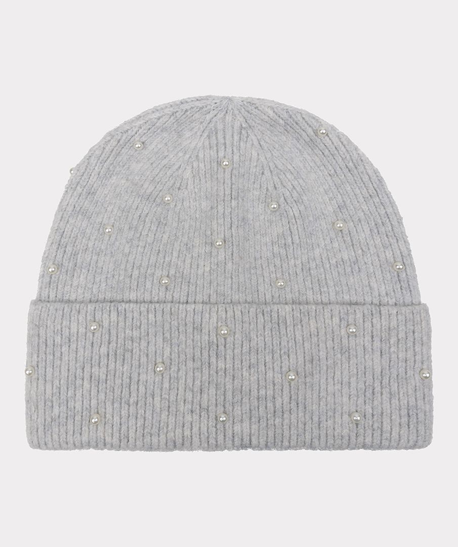 Esqualo Beanie pearls Light Grey F25.27536