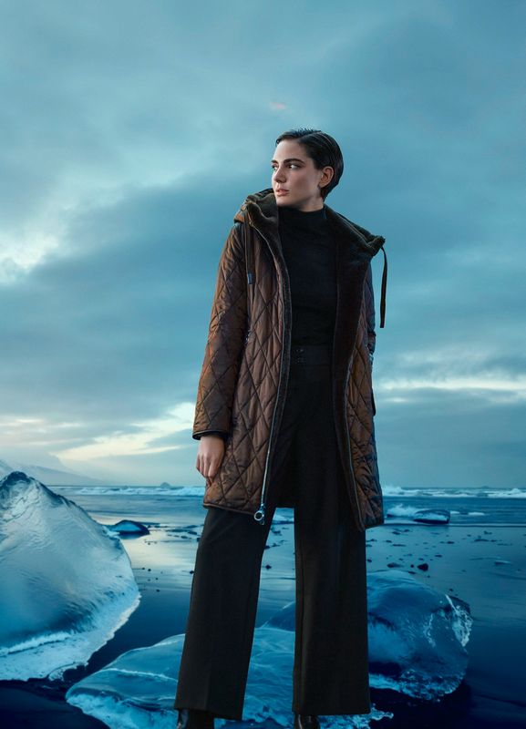 Betty Barclay Jacke PlUEsch Chocolate Brown 79661535