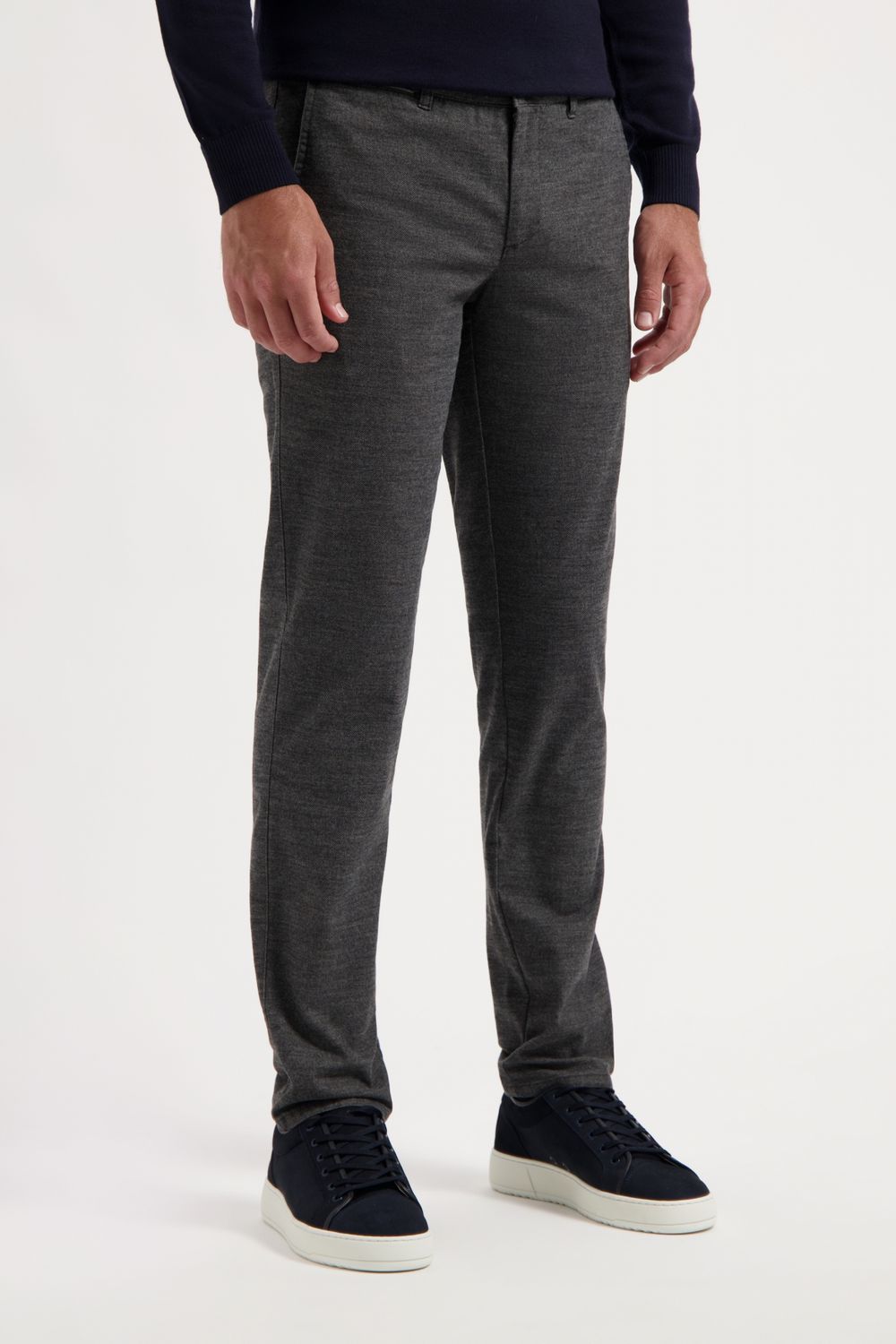 Com4 Trousers Modern Chino Collection Anthracite 21282112
