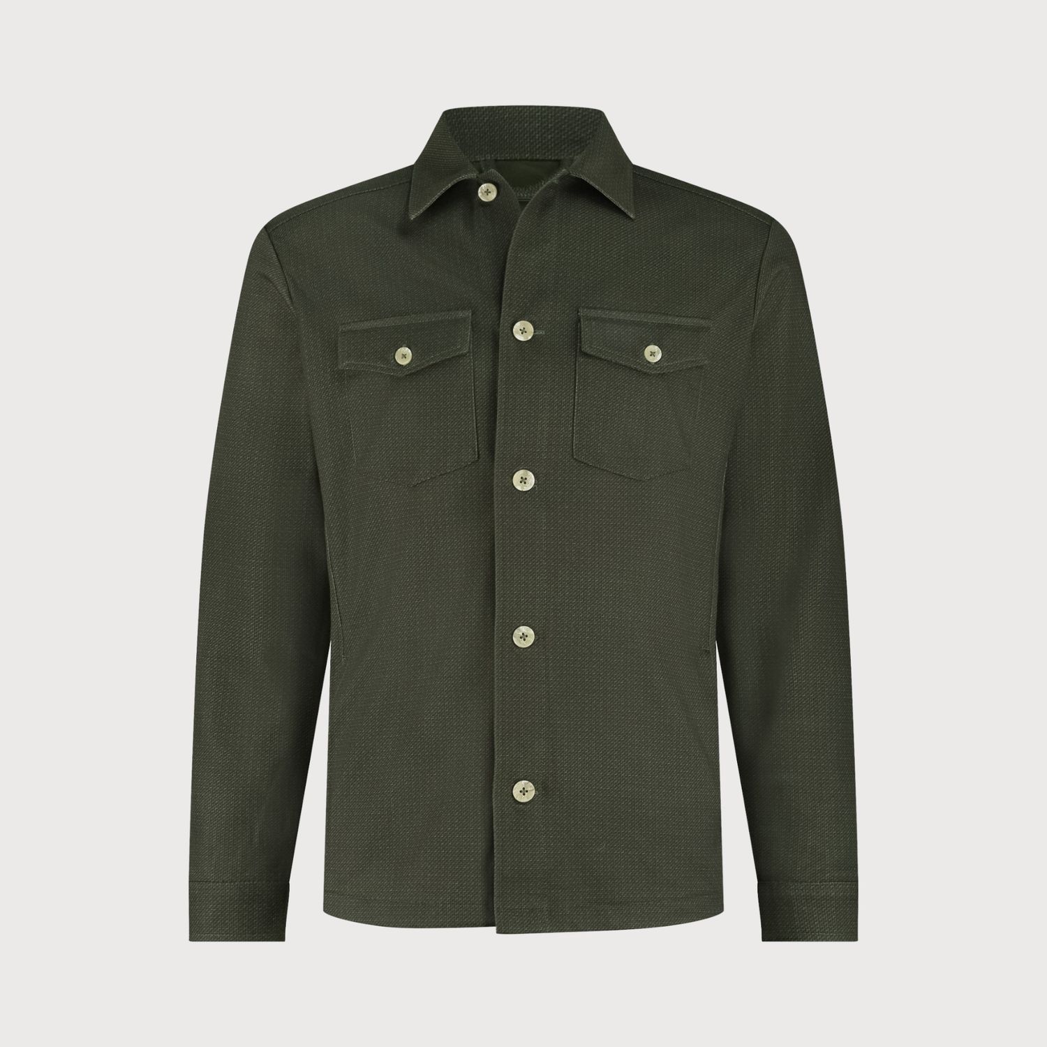 Blue Industry Blue industry shirtjacket Green NAPOLIW25-M7