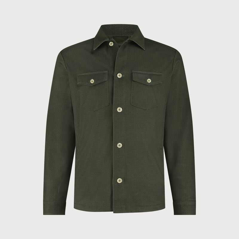Blue Industry Blue industry shirtjacket Green NAPOLIW25-M7