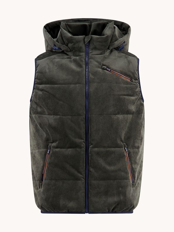 A fish named Fred Bodywarmer rib Dark green 32168