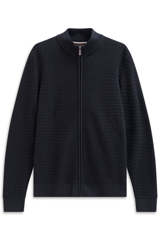 Bugatti HERREN STRICKJACKE Blauw 85524D 7600