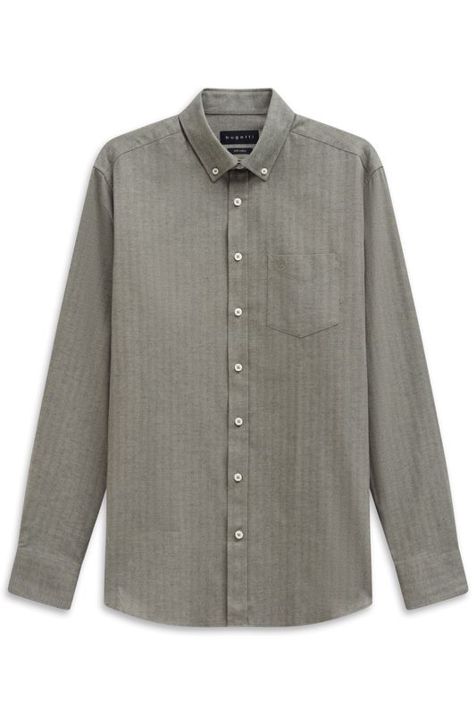 Bugatti FREIZEITHEMD 1/1 ARM Groen 88300D 9350