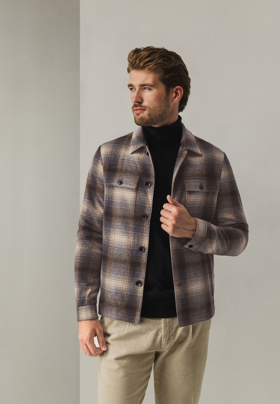 State of Art Overshirt Long Sleev Blauw 22525838