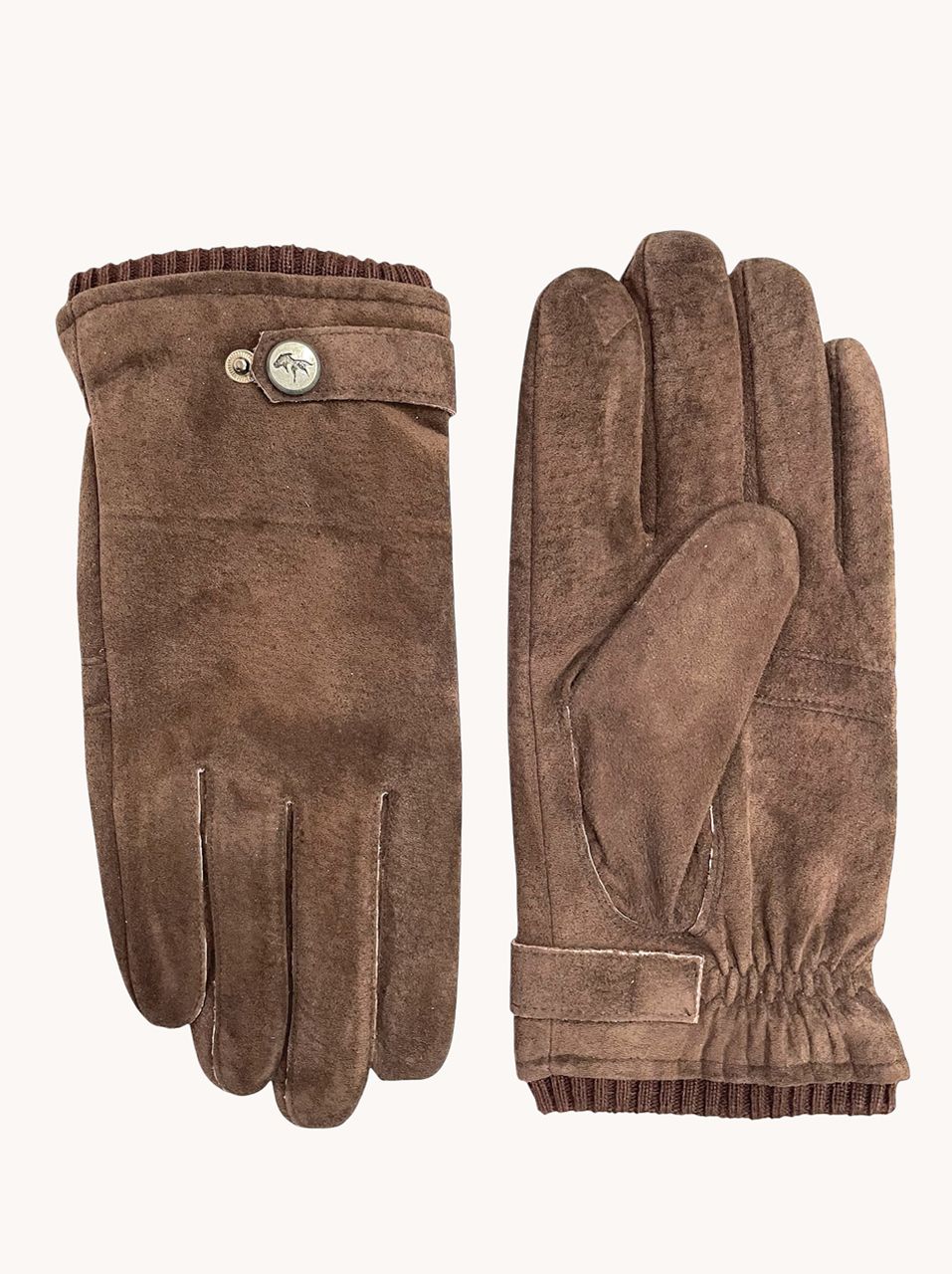 A fish named Fred Glove suede Chocolate Brown 32.273