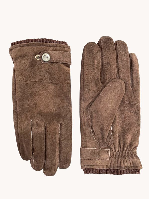 A fish named Fred Glove suede Chocolate Brown 32.273