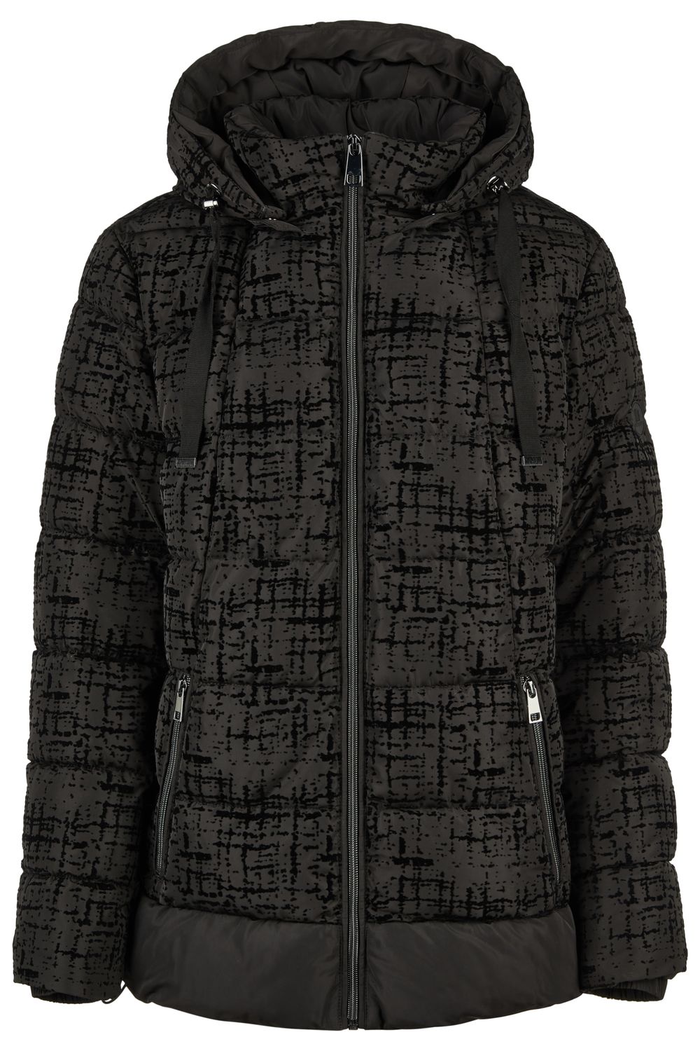 Barbara Lebek Jacke m. Kapuze black 30670052