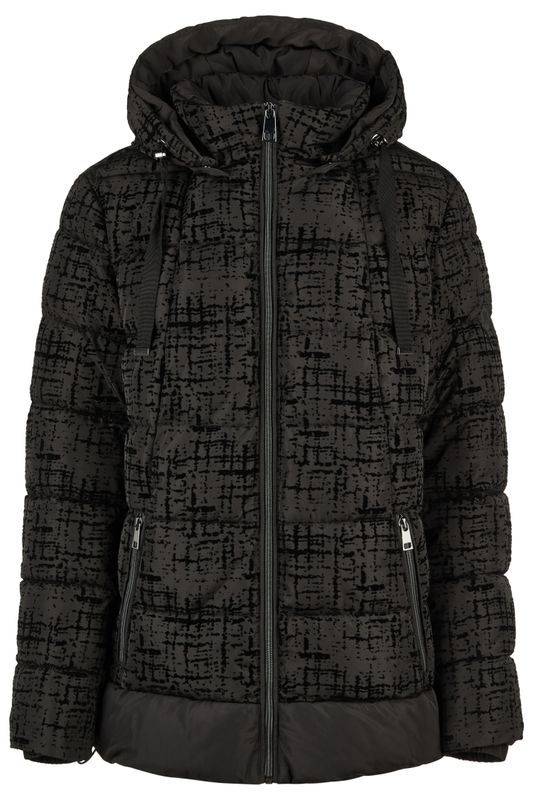 Barbara Lebek Jacke m. Kapuze black 30670052