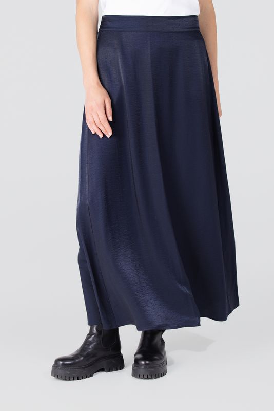 Jansen Amsterdam DAHLIA ROK WS 694 long 000780 - dark blue DAHLIA W25