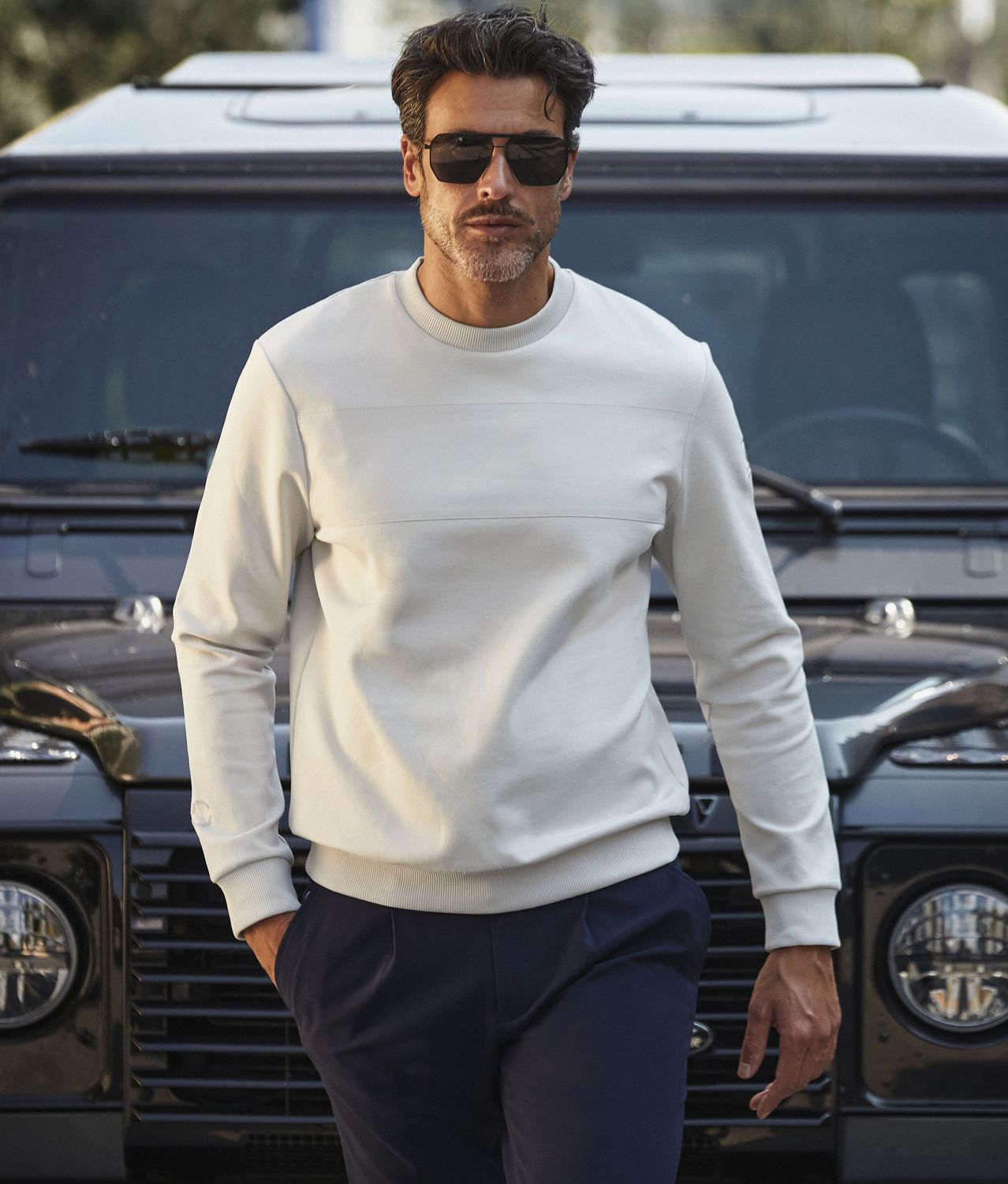 Blue Industry sweater Stone KBIW25-M30