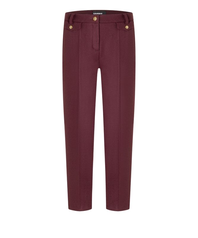 Cambio Krystal flap cherry burgundy 6227043500