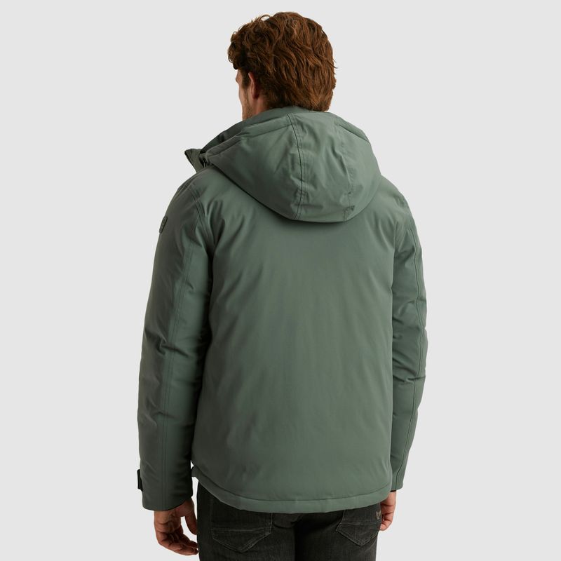 PME Legend Semi long jacket CREWCAT Ripper Balsam Green PJA2508111