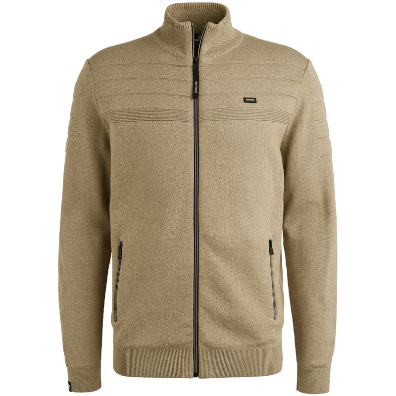Vanguard Zip jacket cotton bonded mouline Lead Gray VKC2509374