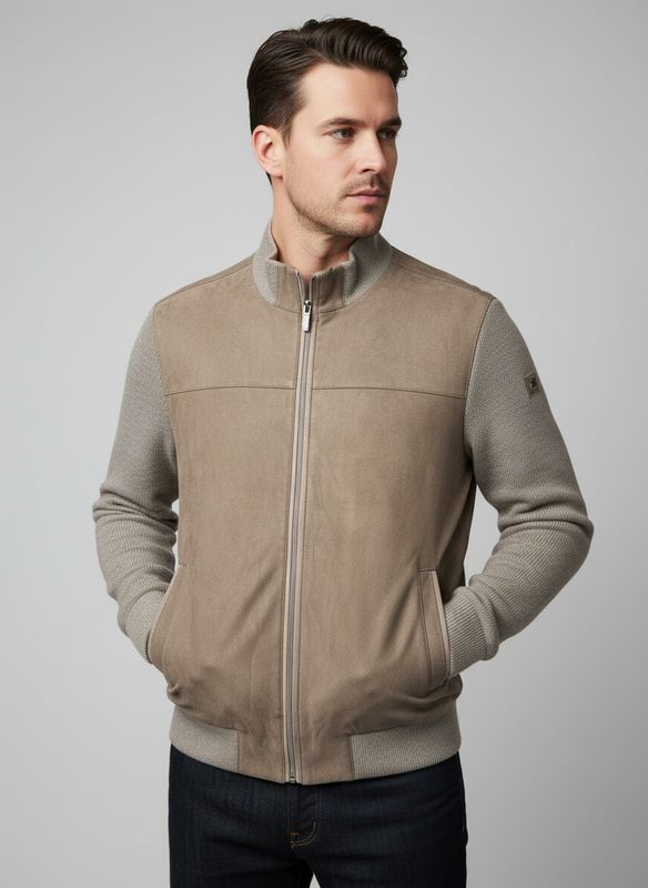 Bugatti HERREN STRICKJACKE Bruin 85553D 7600