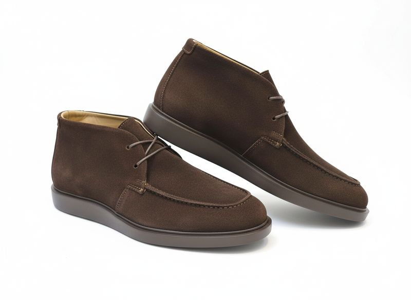 Melik Shoes Lantana Bruin suède 38531