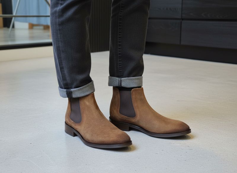 Melik Shoes Peony Sigaro suède X-7000