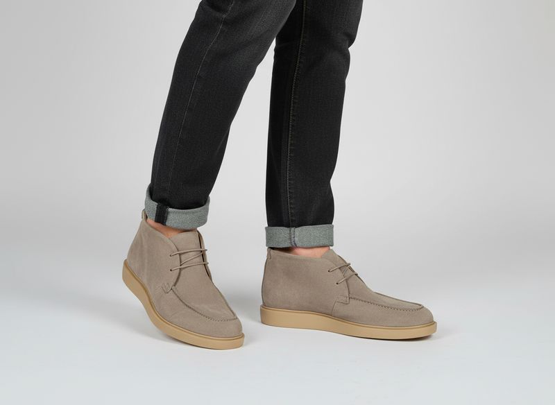 Melik Shoes Lantana Taupe suède 38531