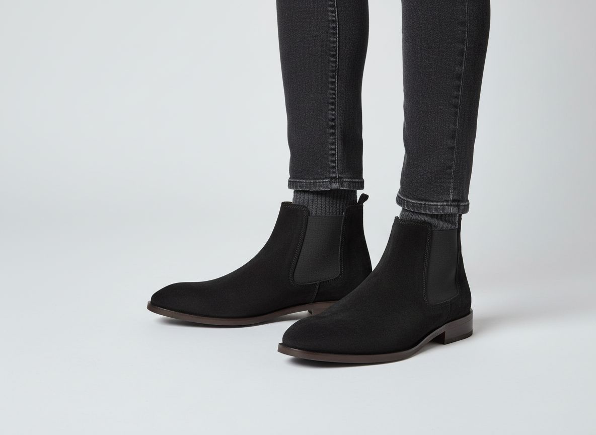 Melik Shoes Peony Donkerblauw suède X-7000