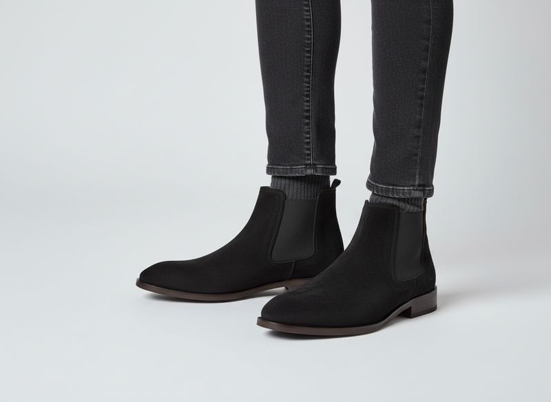 Melik Shoes Peony Donkerblauw suède X-7000