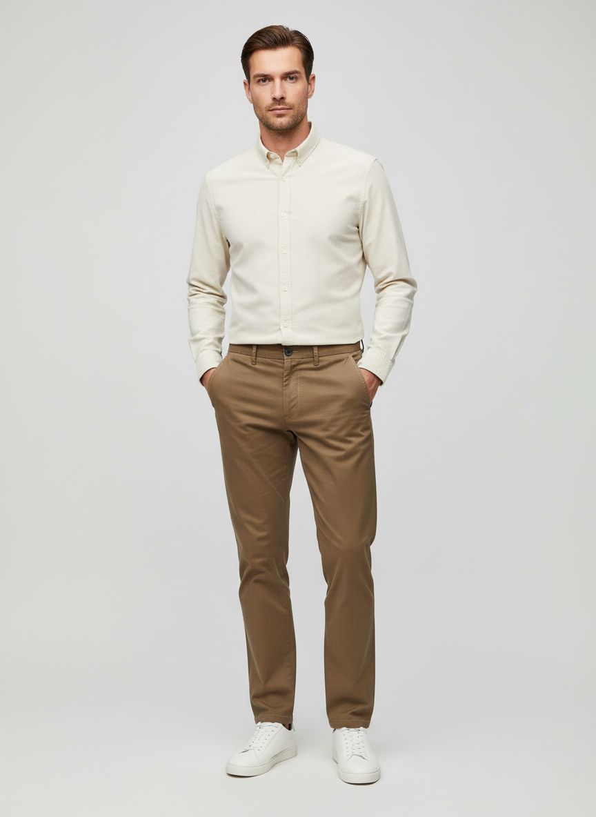 Gardeur Hose Flatfront Modern Fit Tabak BOBBY 418861