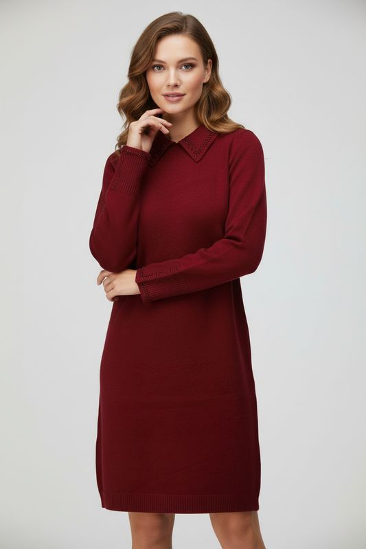 k-design-jurk-met-strass-burgundy-b852-model