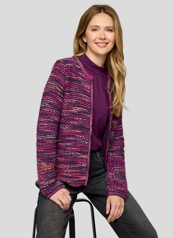Thomas Rabe STRICKJACKE PFLAUME 55-122522